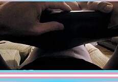 mtf asian redhead trans impregnablelexa rides dominant wolfdaddy901 roughly on the fuck seat, using toys for a creampie