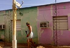 my neighbor can't resist my big ass in this short dress, he wants it so bad