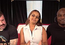 Hot Milf Latina Threesome