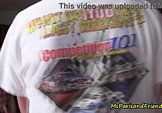 Census Taker Licks Pierced Nipples In Roleplay