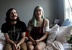 Lustery Submission 143 Hunny & Tyler Fuck Hardcore With Big Cock Orgasm In Couple Action