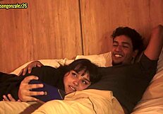 Stepsister Blowjob During Netflix!