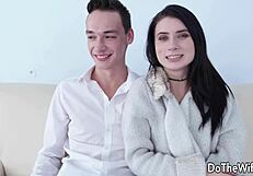 petite wife nicole black gets anally destroyed while cuckold watches