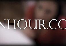 Lili Charmelle shows her charming flexibility in outdoor setting.