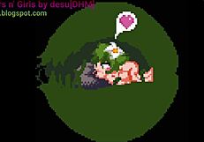 Girls dominate monsters in hentai sex scenes