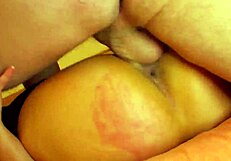 rough fast session with nympho amateur milf, moaning and quickie.