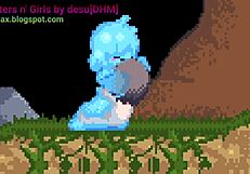 Girls dominate monsters in hentai sex scenes