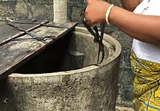 her big natural tits drive me crazy in outdoor anal