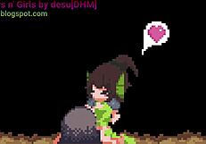 Girls dominate monsters in hentai sex scenes