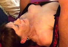 Granny Carmen's Intense Orgasm from Finger and Cock