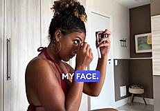 Pov Brunette Latina Swallows Cum in Mouth on College Lesson