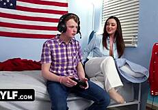 Experienced Mylf Teaches Virgin Boy Fucking In Missionary And Riding Positions