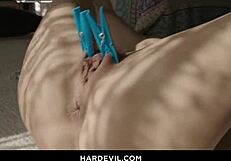 Watch Sheena Stretch And Masturbate Wildly With Toys!