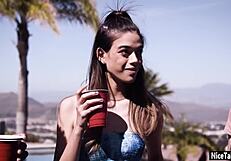 hot naive teen paige owens getting fucked deep at the party