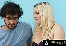 worried milf christie lets teen fuck for exercise