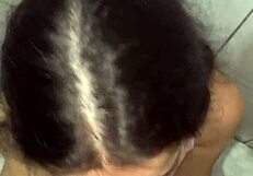 Brunette Deepthroats Big Cock In New Zealand, Cum In Mouth