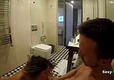 Naughty Goddess Sexydea Feels Intense After Bathroom Fuck