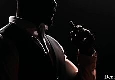 केंद्रा और जेनिफर जेसन के मोटे बीबीसी पर काऊगर्ल में सवार