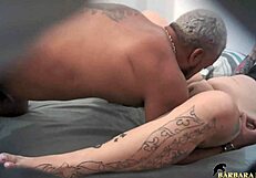 I traveled and left hidden cameras; the slut received Bolt Jones and had sex with him - part 2