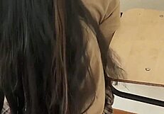 Watch students fuck in empty classroom