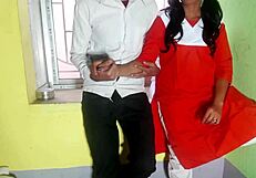 Desi School Girl Quick Sex With Classmate In Classroom Hindi Audio!