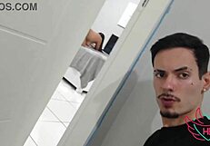 Caught Friend Fucking Wife's Ass