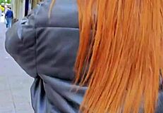 Depraved Stepfather Forces Cute Latina Daughter to Blowjob in Public KFC Restaurant, Cums on Her Wet Tits!