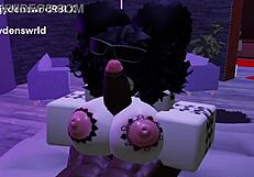 i fuck another fan with my big black cock in second video