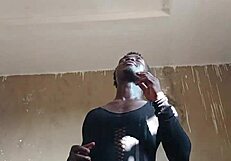 Kwameoppong65 Heating the Day with a Little 18+ Dance and Big Cock