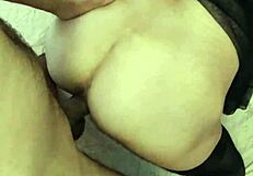 Amateur Homemade Behind Scenes: Couple Fucking Intensely in Stockings