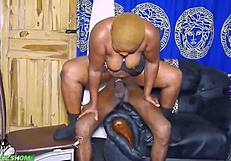 I watched Vera Black's fat pussy get pounded by a big black cock