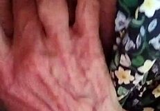 Had to be quiet while reaching orgasm, mummy's in the next room!