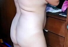 Leaked intimate video of beautiful Argentine milf teacher fingering herself in lingerie outdoors 😍