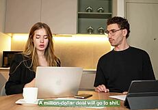 why did that busty secretary mess up her tasks so badly