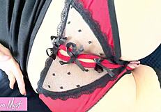 Eva Myst Masturbates On Resting Roommate After Party, Fucks And Cums On Ass