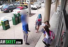 Cute Mormon Girl Pays The Price For Shoplifting