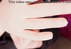 ASMR hot latex gloves ripped by Arya Grander