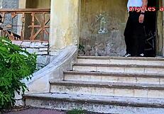 Curvy Couple Dresses As Bodybuilders For Halloween Sex In Haunted House