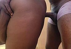 Neighbors compete in intense sex contest with big asses and fat pussies