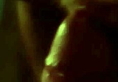 Gay guy gives quick blowjob with deepthroat on big hairy cock