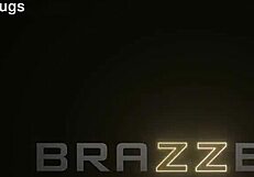 Athletic brunettes Gianna Dior and Kira Noir with redhead Abigaiil Morris in yoga leggings face sitting and blowjob during group sex gone wrong.