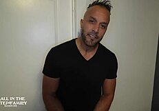 Stepbrothers fuck hotwife's ass hard!