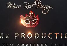 Can you handle watching this French redhead amateur pee in her panties during intense BDSM play?