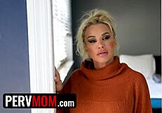 Pervmom big assed milf stepmom's tight pussy fucked by porn addicted stepson
