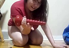 Chubby Slut Masturbates Juicy Pussy And Squirts In Compilation Video