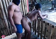 Horny Ebony Whore Fucks On Beach Vacation Part 6