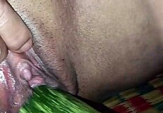 young teen arches back for deep standing doggystyle sex