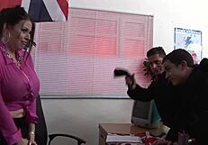 Cathy and daphne tit-fucking two cocks 😈