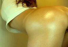 sleepwalking step daughter gets bent over in close up doggy style