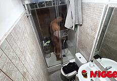 our dirty secretary roma amor teases and bangs a black dick for us